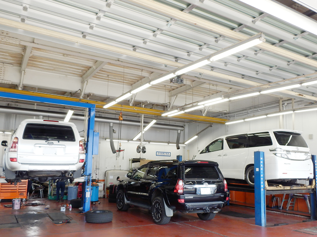 きめ細かな納車前点検、そしてご納車後のアフターサポートにもお任せ下...