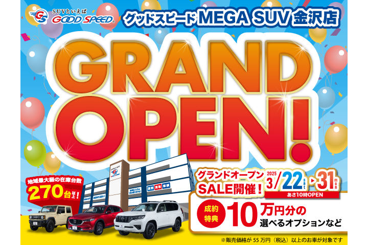 MEGA SUV 金沢店 店舗画像