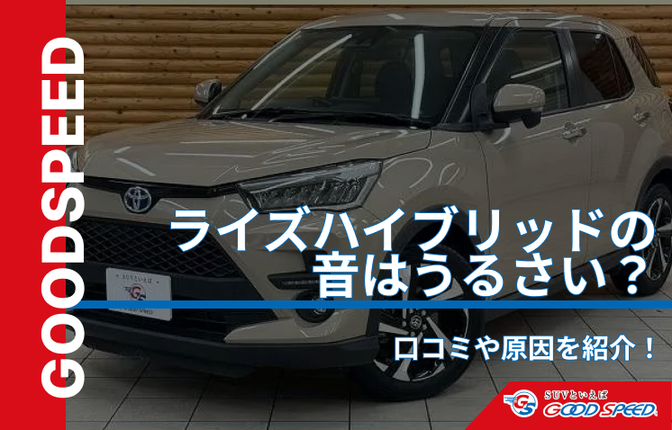 ライズハイブリッド　うるさい