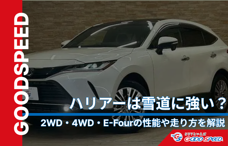 ⑧ハリアー　雪道
