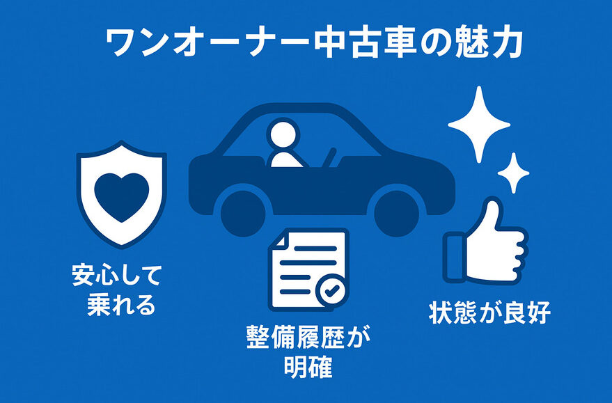 ワンオーナー中古車の魅力