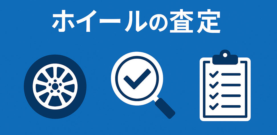ホイールの査定