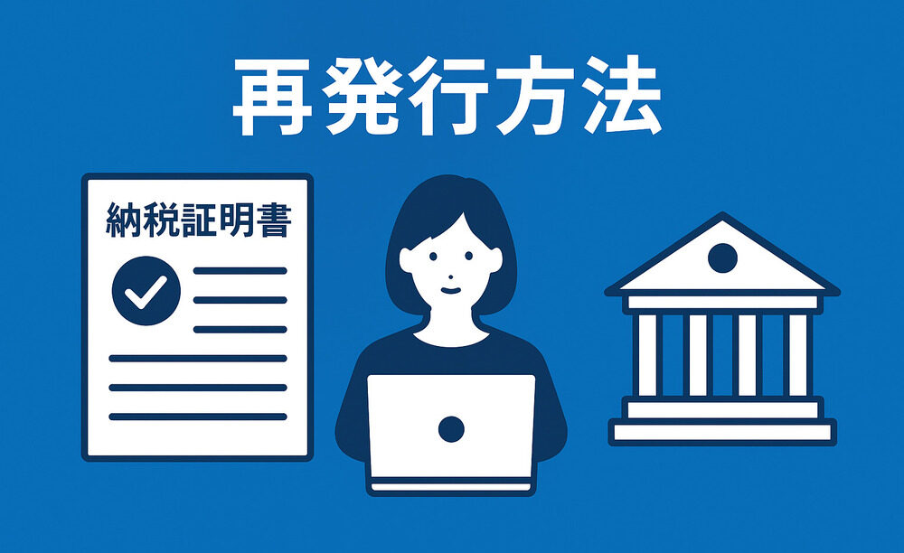 納税証明書_再発行