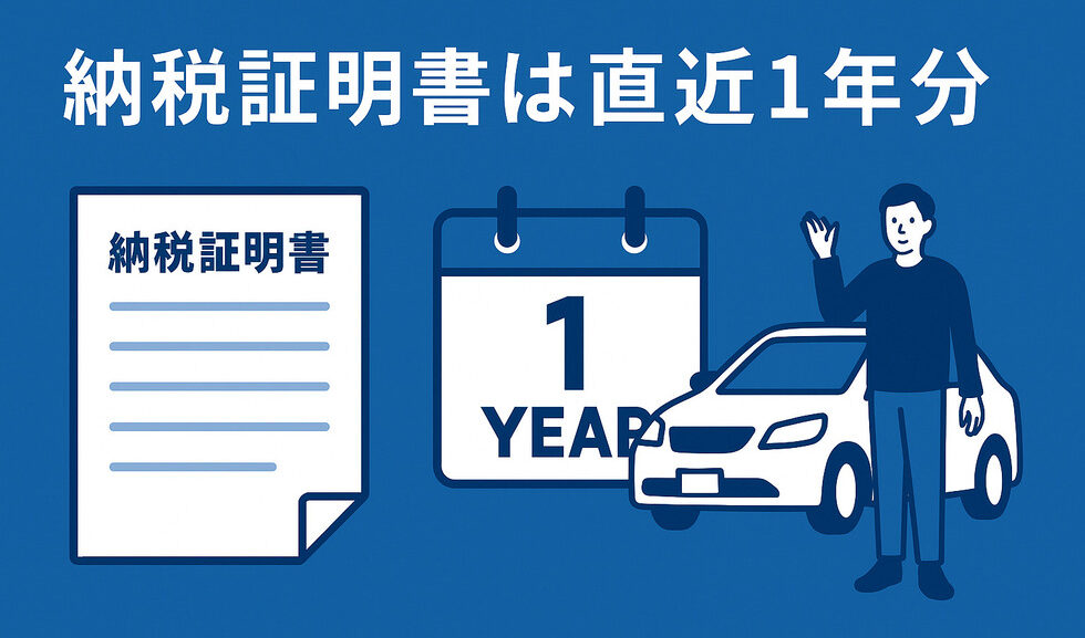 納税証明書_1年分