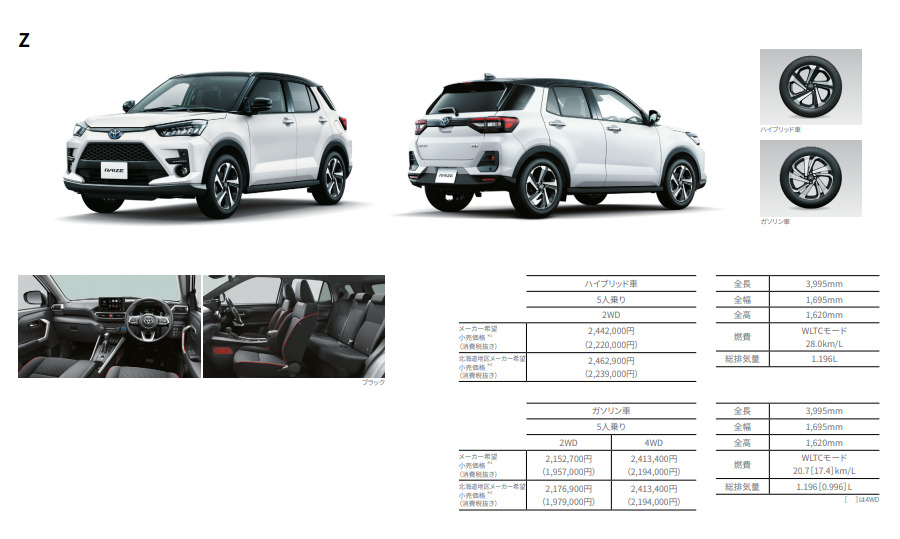 ライズハイブリッドZ